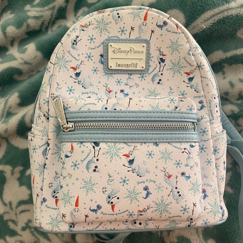 Loungefly Disney Frozen 2 Olaf & Bruni loungefly Backpack